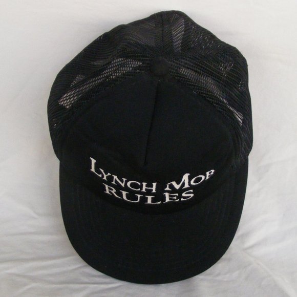 George LYNCH MOB RULES Cap, OS, Trucker, Black - Picture 10 of 10